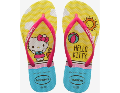 Havaianas Chinelo Slim Hello Kitty Kids